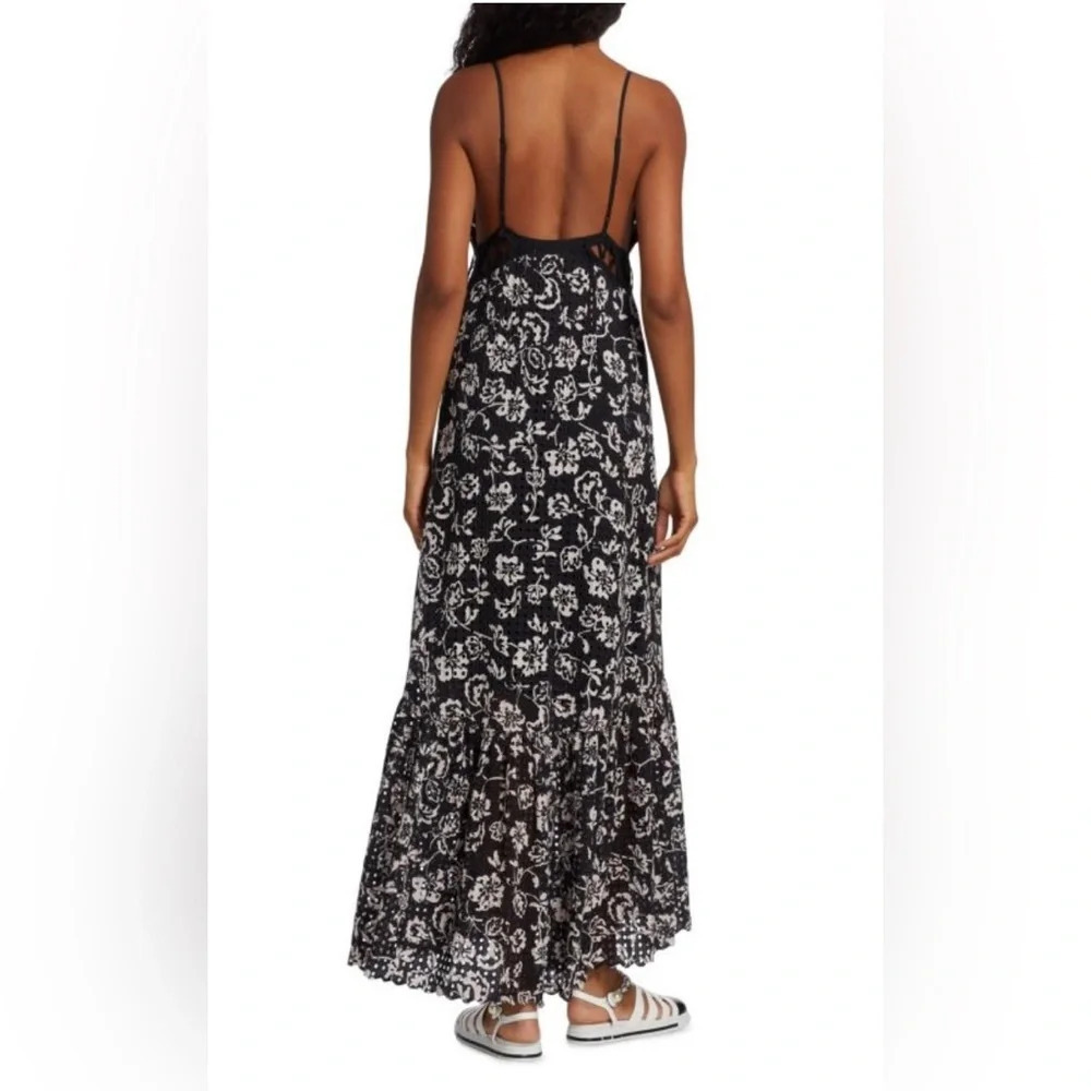 Ramy Brook Ingrid Floral Eyelet Maxi Dress - Picture 2 of 11